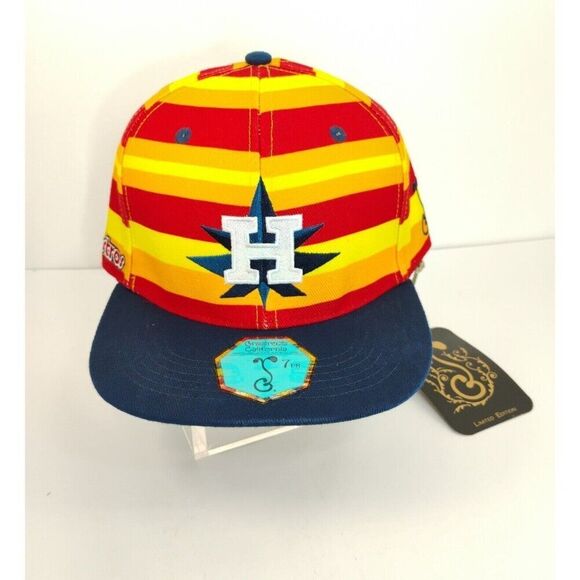 Other - Grassroots Hashstros Orange Striped Fitted Hat 7 1/4 Limited Edition